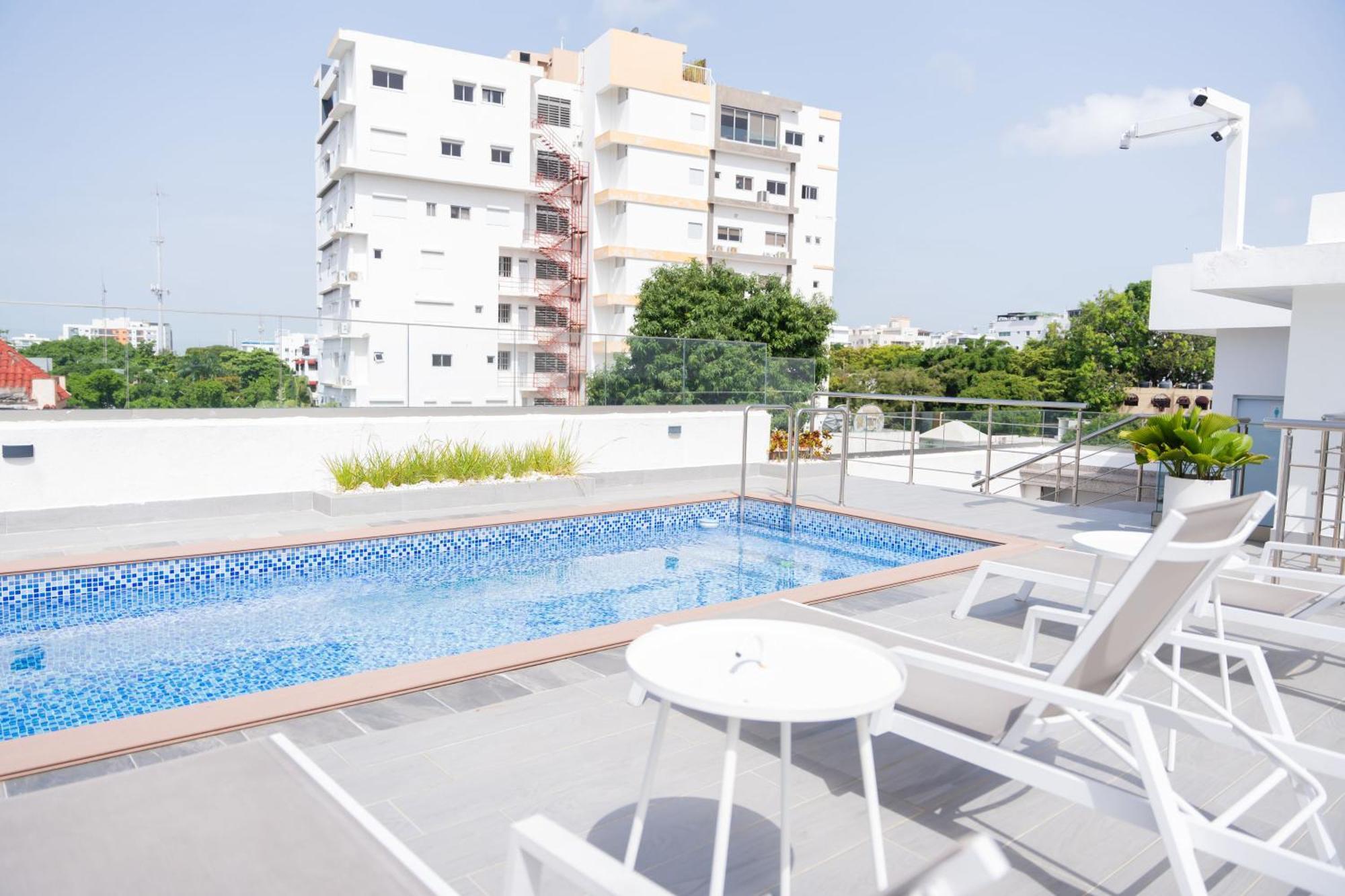 סנטו דומינגו Hotel Stay Here Suites מראה חיצוני תמונה